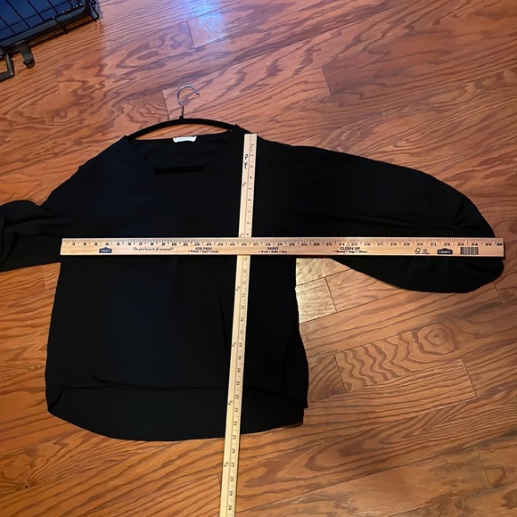 Entro Black low high top bishop sleeves size L - Picture 9 of 11